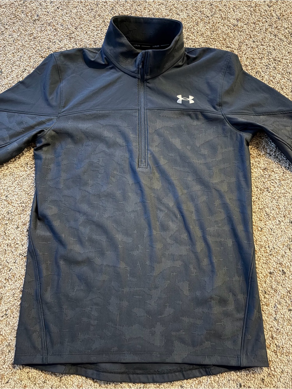 Under Armour Men's Dark Blue Half-Zip Performance Pullover